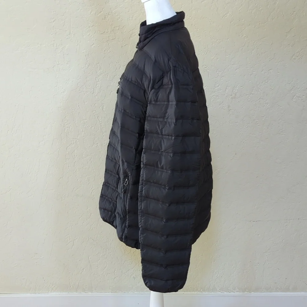 Gerry Men's Black Lightweight Packable Down Puffer Jacket Size XXL